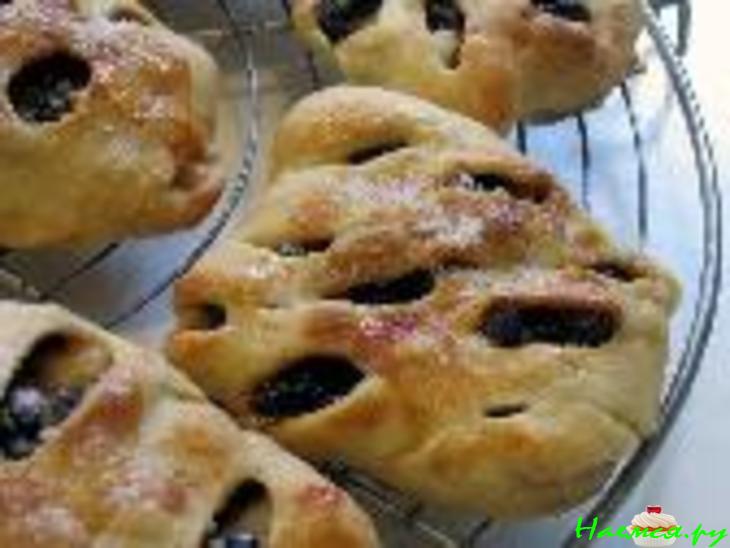 Выпечка к чаю с цитрусом и смородиной