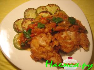 Куриное филе в сырной корочке