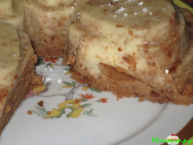 Торт без выпечки "Птичье молоко" Торт без выпечки "Птичье молоко"