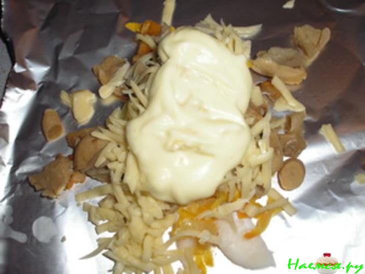 Рыба в фольге (пангасиут)