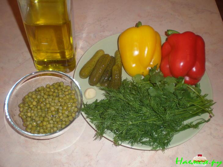 Овощной салат «Бисер»