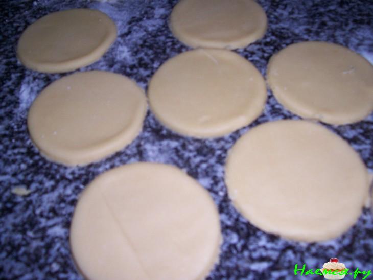 Печенье с абрикосовым джемом