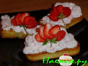 Десерт "Красная шапочка" Десерт "Красная шапочка"