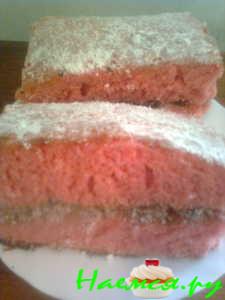 Пирог 'Розовая лагуна'