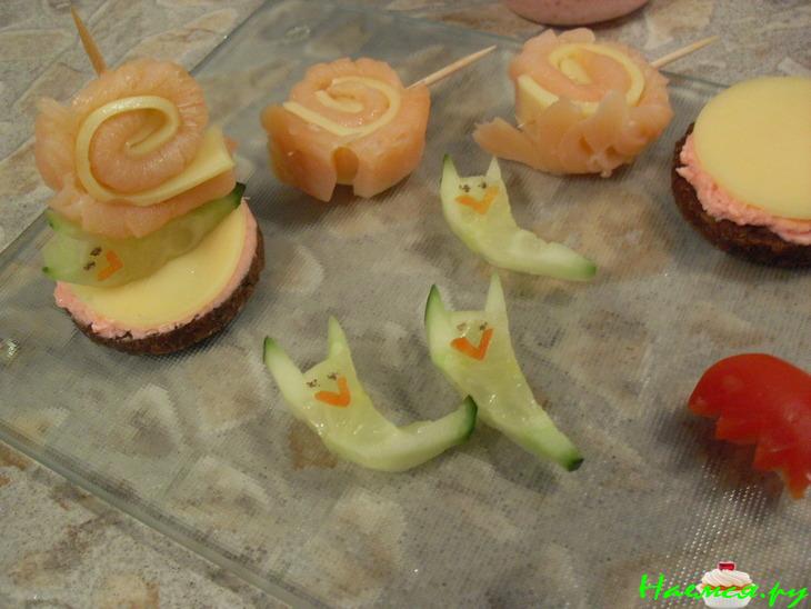 Канапе "улитки"