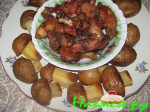 Грибочки из картофеля на гарнир