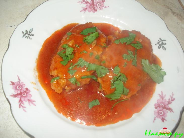 Котлеты из кальмаров с рисом