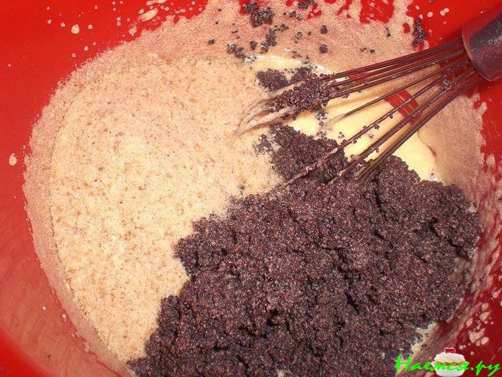 Маковый пирог "Ни грамма муки"