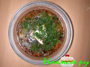 Грибной суп из рыжиков