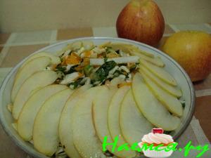 Салат из капусты с яблоками