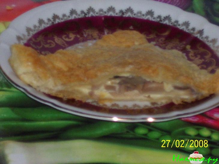 Пирожки "Вильнюс" с шампиньонами