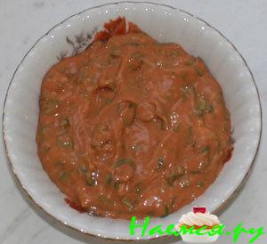 Острый соус к мясным изделиям