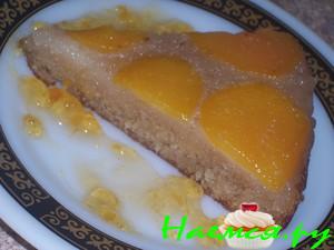 Персиковый перевёртыш (пирог)