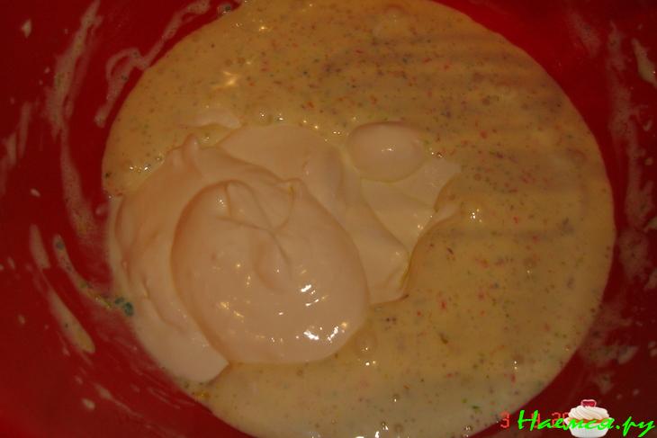 Сливово-грушевый пирог