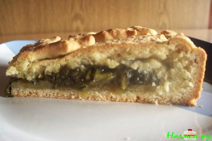 Пирог с щавелем