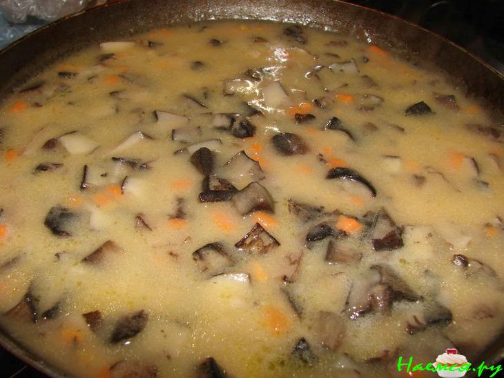 Картофельное тесто для пельменей и пельмени с грибной подливкой!