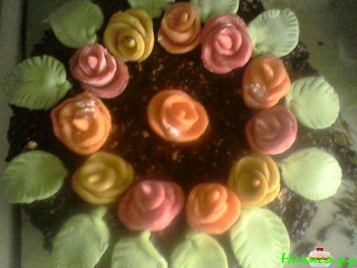 Торт "Птичье молоко" в моем исполнении Торт "Птичье молоко" в моем исполнении