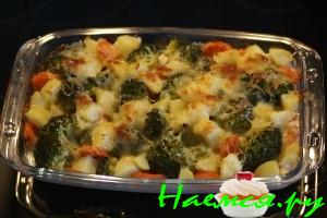 Запеканка из брокколи и не только