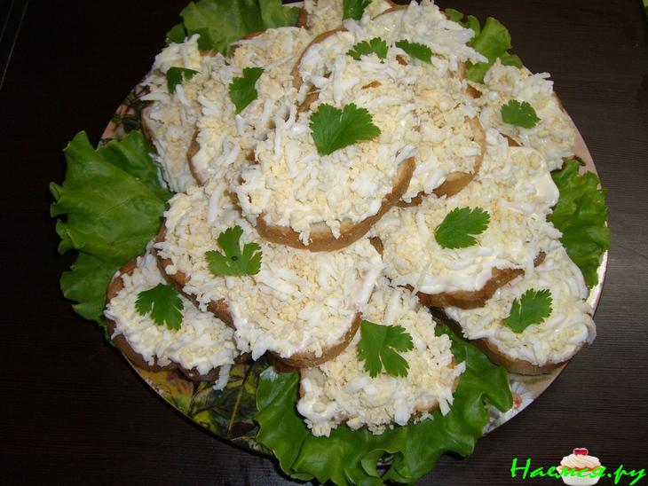 Бутерброды хрустящие с яичком!