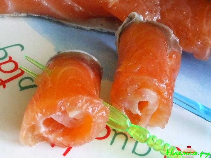 Свежесолёный лосось Свежесолёный лосось