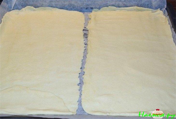 Сочный капустный пирог с куриным фаршем