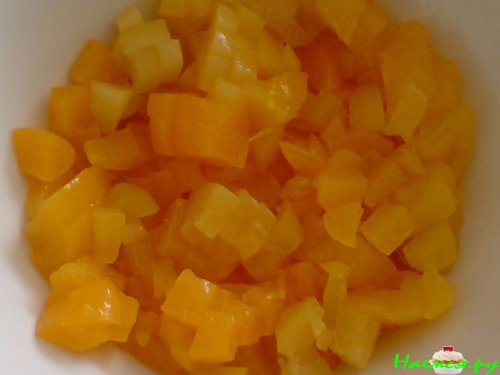 Абрикосовый пирог с творогом