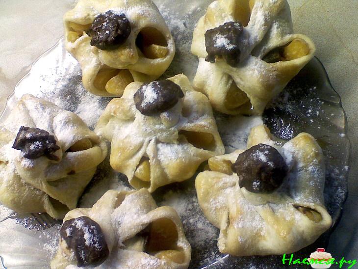 Мандарины в слойке