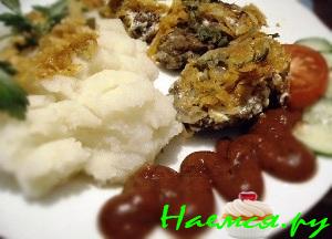 Печеночные котлетки домашние Печеночные котлетки домашние