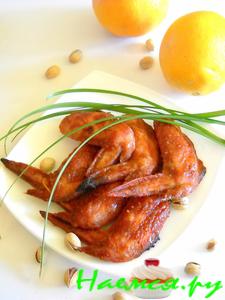 Куриные крылья а lа барбекю