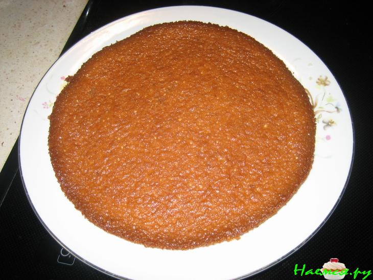 Торт "Наслаждение" со сгущенкой и шоколадом