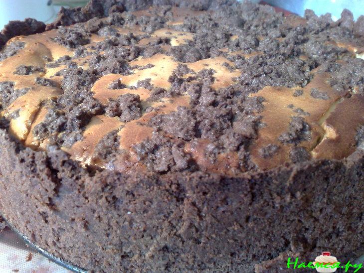 "Творожно-шоколадный торт"