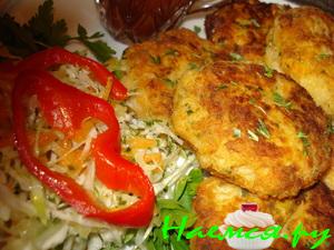 Фасолевые котлетки