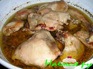 Курица с мёдом