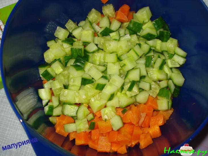 Салат "Ку-ка-ре-ку"