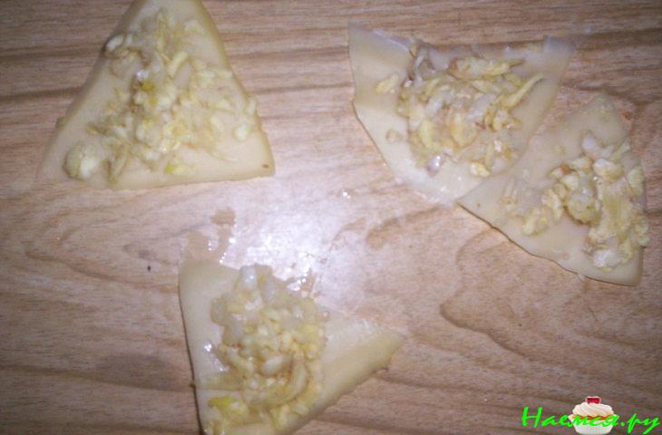 "Ножки с сыром и чесноком"