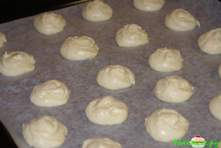 Абрикосовое бисквитное печенье с джемом