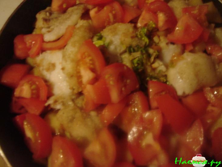 Рагу из морской рыбы