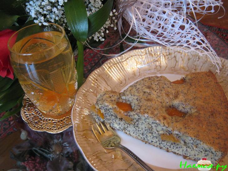 Пирог маковый с компотом! Пирог маковый с компотом!