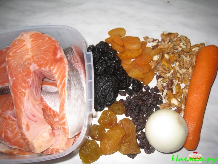 Форель с сухофруктами Форель с сухофруктами