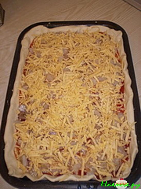 Пицца рыбная