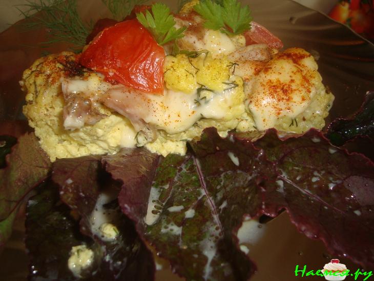 Запеченная цветная капуста