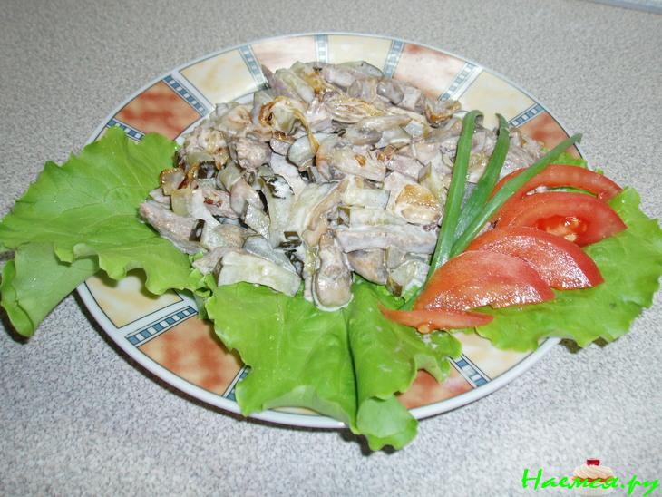 Языкатый салат Языкатый салат