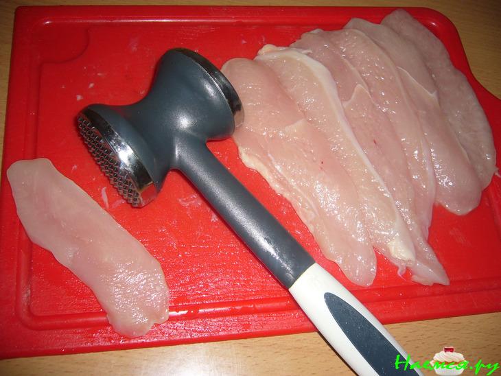 Куриные мини-рулеты