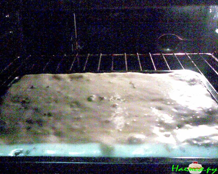 Пирог с шампиньонами и сыром