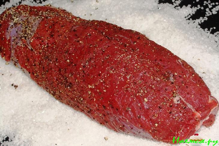 Мясо запечённое в соли... Мясо запечённое в соли...