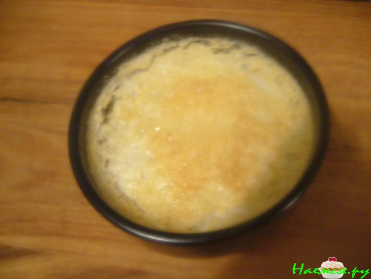 Запечённый чайный крем