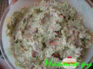 Салат зеленый с брокколи