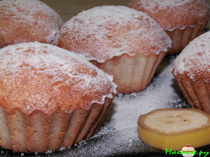 Маффины бананово-сливочные Маффины бананово-сливочные