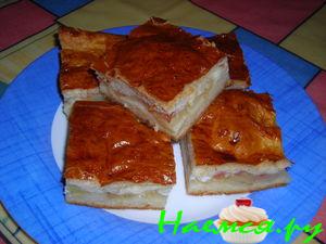 Закрытый яблочный пирог 