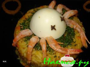 Плов с креветками Плов с креветками